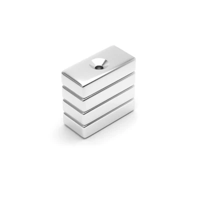 Nam châm Neodymium chìm hình chữ nhật gắn phẳng với lực kéo cao